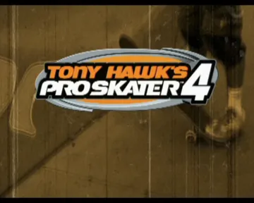 Tony Hawk's Pro Skater 4 screen shot title